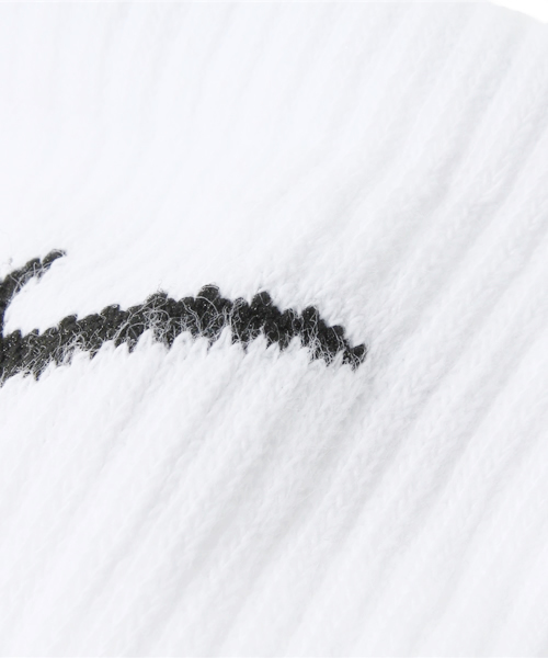 NIKE（ナイキ）の「ナイキ 3足セット コットンソックス NIKE 3P COTTON SOCKS CREW（ソックス/靴下・レディース・ホワイト・24cm）」の4枚目の写真