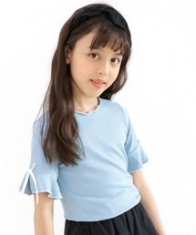 Bee des Bee | リブ地 半袖トップス(Tシャツ/カットソー)