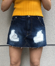 ENVYM | ハードダメージＦＡＫＥ ＳＫ ＳＰＴ(デニムパンツ)