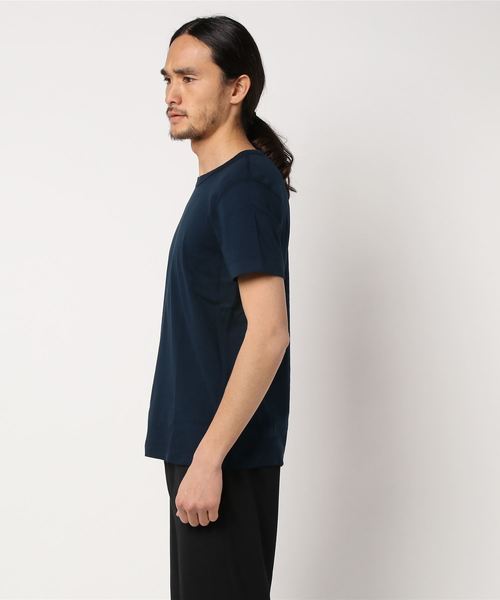 three dots(スリードッツ)の「Josh クルーネックTシャツ(Tシャツ/カットソー・メンズ・杢グレー/ホワイト/ネイビー/ブラック・SMALL/MEDIUM/LARGE/X-LARGE)」の9枚目の写真
