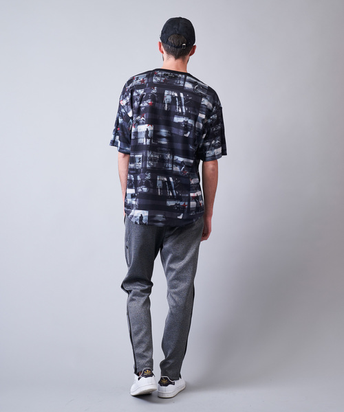 JACKROSE（ジャックローズ）の「JE-リバーシブル・フラッグ 半袖Tシャツ（Tシャツ/カットソー・メンズ・ホワイト/ブラック/パープル・M/L）」の20枚目の写真