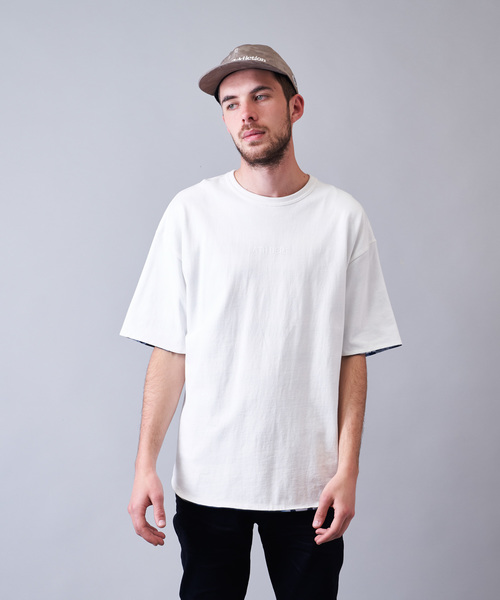JACKROSE（ジャックローズ）の「JE-リバーシブル・フラッグ 半袖Tシャツ（Tシャツ/カットソー・メンズ・ホワイト/ブラック/パープル・M/L）」の18枚目の写真