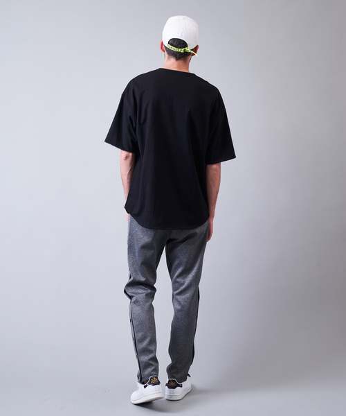 JACKROSE（ジャックローズ）の「JE-リバーシブル・フラッグ 半袖Tシャツ（Tシャツ/カットソー・メンズ・ホワイト/ブラック/パープル・M/L）」の21枚目の写真