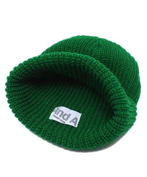 And A（アンドエー）の「メランジチャンピオンニットキャップ (Champion/チャンピオン)（ニットキャップ/ビーニー・メンズ・レッド/グレー/ブラック/グリーン/ブルー・FREE）」の13枚目の写真