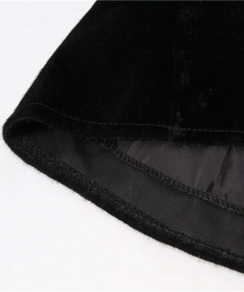 WEGO(ウィゴー)の「起毛フレアスカート(スカート・レディース・ブラック/ブルー/レッド/パープル・FREE)」の9枚目の写真