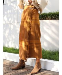 Ungrid | ブランケットラップスカート(スカート)