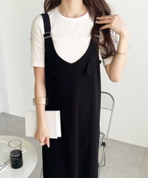 GeeRA | 上品ジャンパースカート(ジャンパースカート)