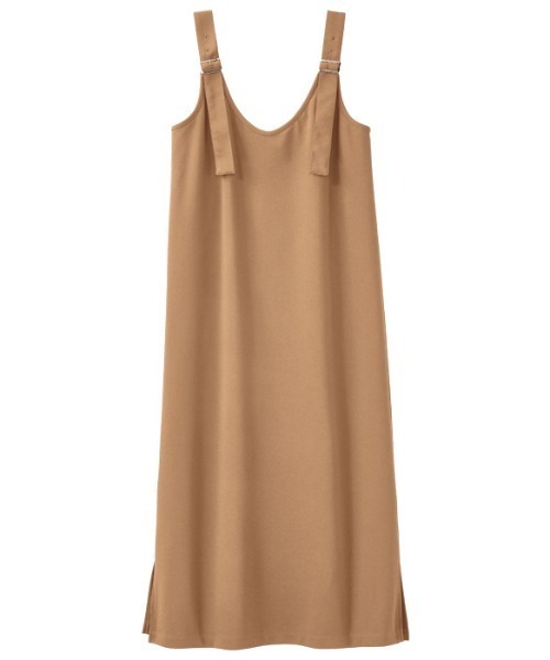 GeeRA（ジーラ）の「上品ジャンパースカート（選べる2丈）（ジャンパースカート・レディース・ワイン/ブラック/カーキ/モカ/ブラック系その他/ワインレッド/ダークベージュ/キャメル/ブラウン系その他/カーキオリーブ・MEDIUM/LARGE/X-LARGE/SMALL/XX-LARGE）」の15枚目の写真