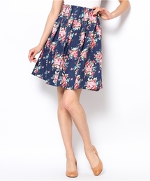 one after another NICE CLAUP | 【ナイスクラップ】花柄ﾌﾚｱｽｶｰﾄ(スカート)