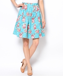 one after another NICE CLAUP | 【ナイスクラップ】花柄ﾌﾚｱｽｶｰﾄ(スカート)