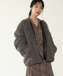 LOWRYS FARM | リバーシブルボアブルゾン　847079(ブルゾン)