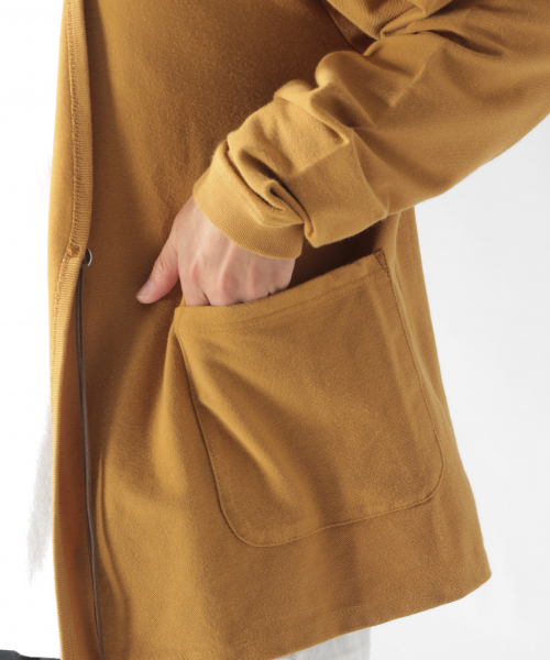 BAYFLOW（ベイフロー）の「ツイルコンチョカーディガン（カーディガン/ボレロ・メンズ・ベージュ/グレー/チャコール・MEDIUM/LARGE）」の5枚目の写真