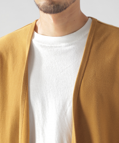 BAYFLOW（ベイフロー）の「ツイルコンチョカーディガン（カーディガン/ボレロ・メンズ・ベージュ/グレー/チャコール・MEDIUM/LARGE）」の16枚目の写真