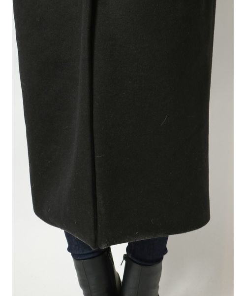 EMODA（エモダ）の「ワイドモッサコート（チェスターコート・レディース・ブラック/ベージュ/ブラウン/グレー/その他・FREE）」の11枚目の写真