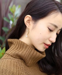ニュアンスパールピアス