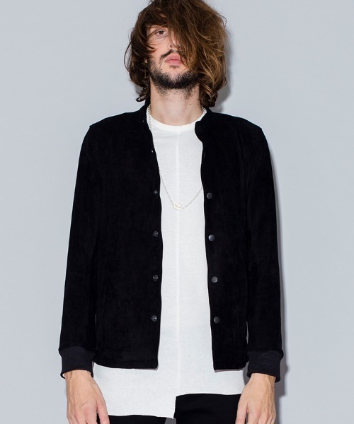 NO ID.（ノーアイディ）の「mj7000-バンドカラーBLZ ブルゾン