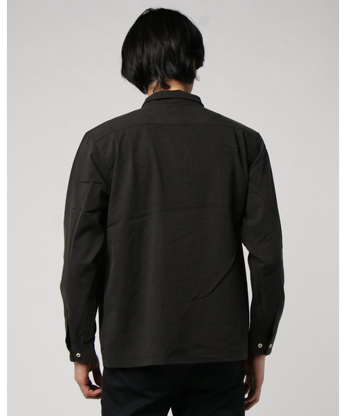 Hub&Spoke（ハブアンドスポーク）の「ストレッチテンセルジャケットシャツ（シャツ/ブラウス・メンズ・ブラック/ダークグリーン/ベージュ/グレー・MEDIUM/LARGE）」の6枚目の写真