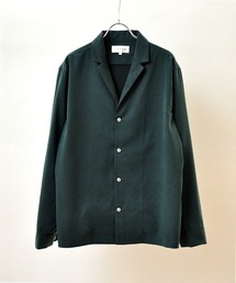 ストレッチテンセルジャケットシャツ