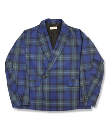 JieDa�i�W�G�_�j�́u2020�H�~ TARTAN CHECK DOUBLE TAILORED JACKET�i�e�[���[�h�W���P�b�g�j�v