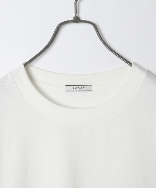 BAYFLOW（ベイフロー）の「フハクポケットS/S TEE（Tシャツ/カットソー・メンズ・ダークブラウン/ホワイト/アクア/オリーブ・LARGE/MEDIUM/SMALL）」の15枚目の写真