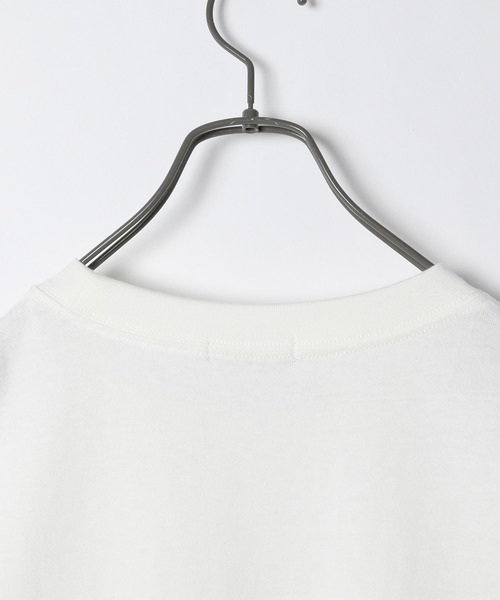 BAYFLOW（ベイフロー）の「フハクポケットS/S TEE（Tシャツ/カットソー・メンズ・ダークブラウン/ホワイト/アクア/オリーブ・LARGE/MEDIUM/SMALL）」の9枚目の写真