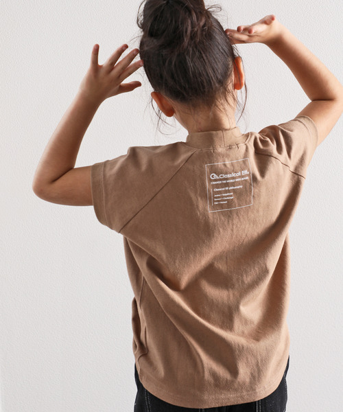 classicalelf(クラシカルエルフ)の「綿100%USAコットン。大人っぽTシャツ。(Tシャツ/カットソー・キッズ・ベージュ/モカ/ブラック/グリーン/ホワイト・130/140/150/160)」の18枚目の写真