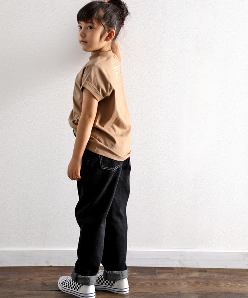 classicalelf(クラシカルエルフ)の「綿100%USAコットン。大人っぽTシャツ。(Tシャツ/カットソー・キッズ・ベージュ/モカ/ブラック/グリーン/ホワイト・130/140/150/160)」の20枚目の写真