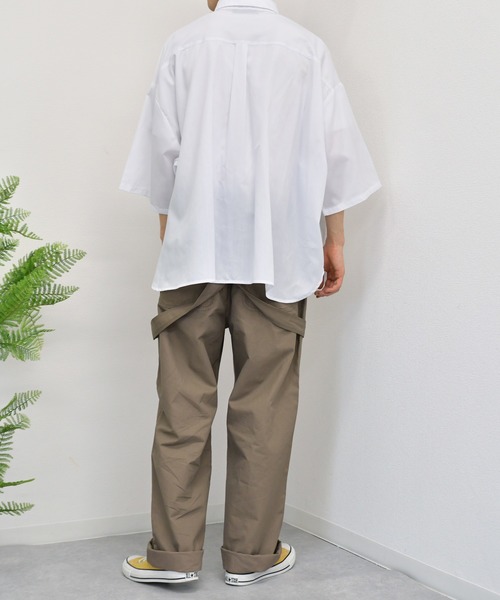 kutir（クティール）の「オーバーオール（サロペット/オーバーオール・メンズ・ブラック/ベージュ/サックスブルー・MEDIUM/LARGE）」の6枚目の写真