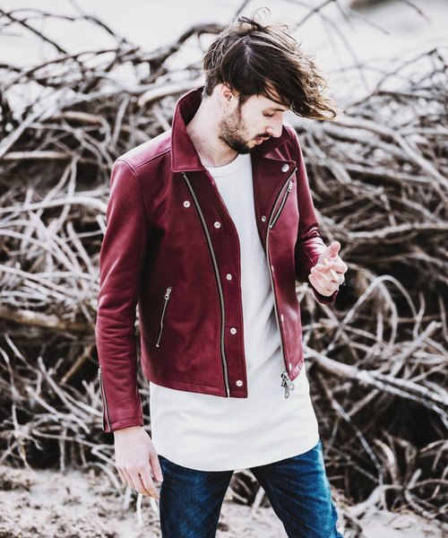 NO ID.（ノーアイディ）の「オイルドホースレザーWライダースJKT