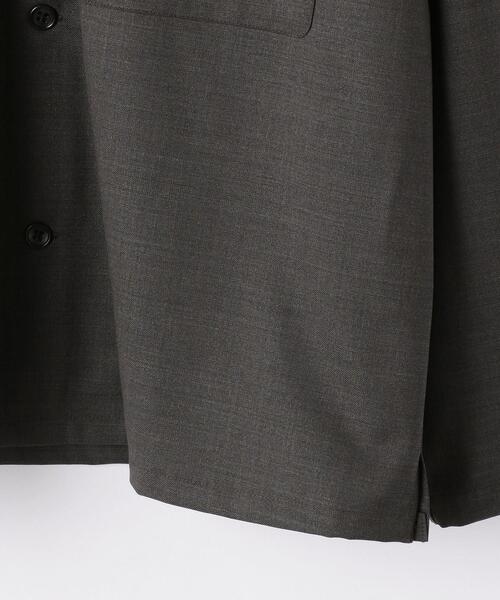 green label relaxing（グリーンレーベルリラクシング）の「CM ウォッシャブル ECO サージ シャツ ブルゾン < 機能性生地 / ストレッチ >（シャツ/ブラウス・メンズ・ネイビー/グレー/ダークグリーン・XL/M/S/L）」の13枚目の写真