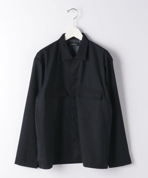 green label relaxing（グリーンレーベルリラクシング）の「CM ウォッシャブル ECO サージ シャツ ブルゾン < 機能性生地 / ストレッチ >（シャツ/ブラウス・メンズ・ネイビー/グレー/ダークグリーン・XL/M/S/L）」の20枚目の写真