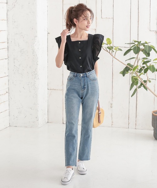 KOBE LETTUCE（コウベレタス）の「ベーシックキャンバススニーカー（スニーカー・レディース・ホワイト/ブラック/アイボリー/チャコールグレー/ベージュ・M/LL/S/L）」の18枚目の写真