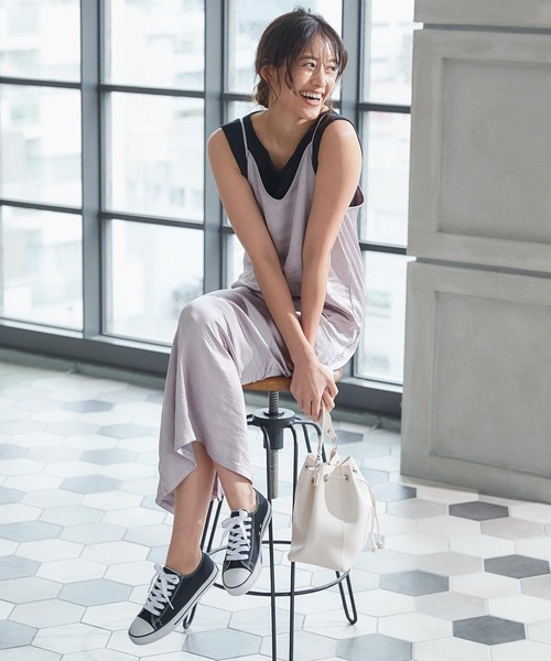 KOBE LETTUCE（コウベレタス）の「ベーシックキャンバススニーカー（スニーカー・レディース・ホワイト/ブラック/アイボリー/チャコールグレー/ベージュ・M/LL/S/L）」の20枚目の写真