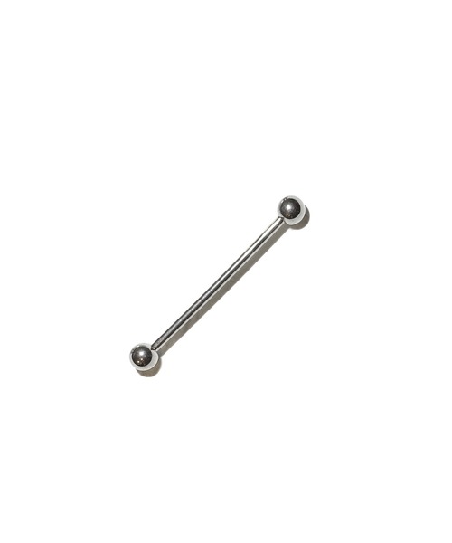 MORPH(モルフ)の「MORPH モルフ バーベルボディーピアス 14ゲージ 30mm~50mm(ピアス(片耳用)・メンズ・シルバー・46/34/48/50/38/40/44/30/42/36/32)」の4枚目の写真