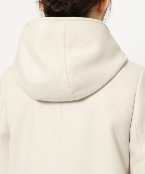 GLOBAL WORK（グローバルワーク）の「軽やかストレッチ2WAYコート/884069（その他アウター・レディース・アイボリー/ブラック/グレー系その他/ブラウン/ダークブラウン/ベージュ/ミント/ライトブルー/ブラウン系その他/グレー系その他4・SMALL/MEDIUM/LARGE/X-LARGE）」の21枚目の写真