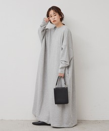 Libra Cue | Libra  ボリュームスウェットワンピース(ワンピース)