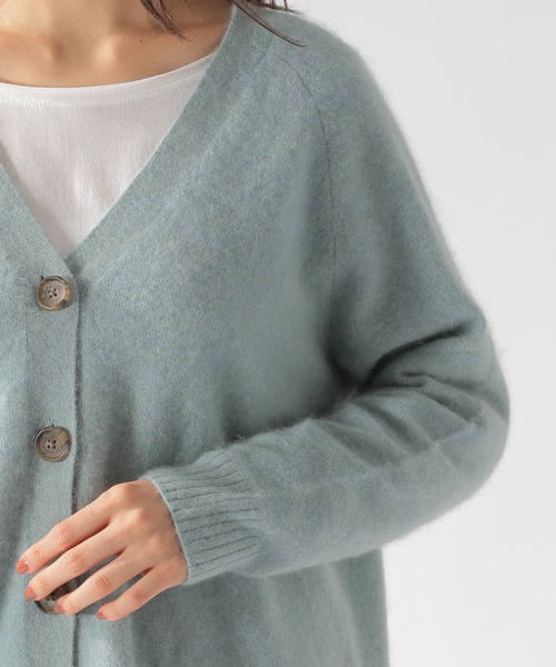 セール】ラクーンMIXショートカーディガン（カーディガン/ボレロ