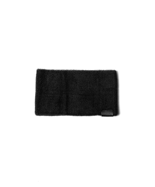 sunista（サニスタ）の「【sunista/サニスタ】 THICK blk leather / COOL MAX HAIR BAND（ヘアバンド・レディース・チャコール/ブラック/ネイビー・FREE）」の2枚目の写真