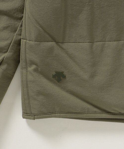 SHIPS any（シップス エニィ）の「DESCENTE ddd: ライト パフ カーディガン ジャケット（ブルゾン・メンズ・ブラック/オリーブ・SMALL/MEDIUM/LARGE）」の7枚目の写真
