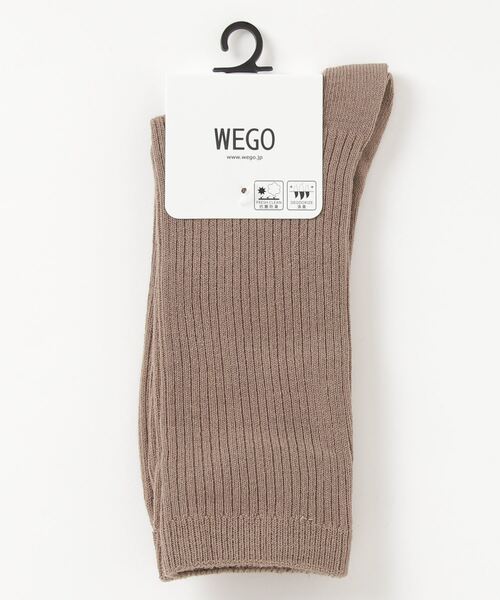 WEGO（ウィゴー）の「WEGO/リブソックス（ソックス/靴下・レディース・キャメル/グリーン系その他/ライトベージュ/ブルー/ブラウン/ライトブラウン/パープル/ホワイト/ブラック・FREE）」の13枚目の写真