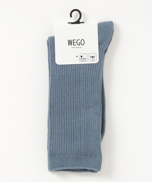 WEGO（ウィゴー）の「WEGO/リブソックス（ソックス/靴下・レディース・キャメル/グリーン系その他/ライトベージュ/ブルー/ブラウン/ライトブラウン/パープル/ホワイト/ブラック・FREE）」の16枚目の写真