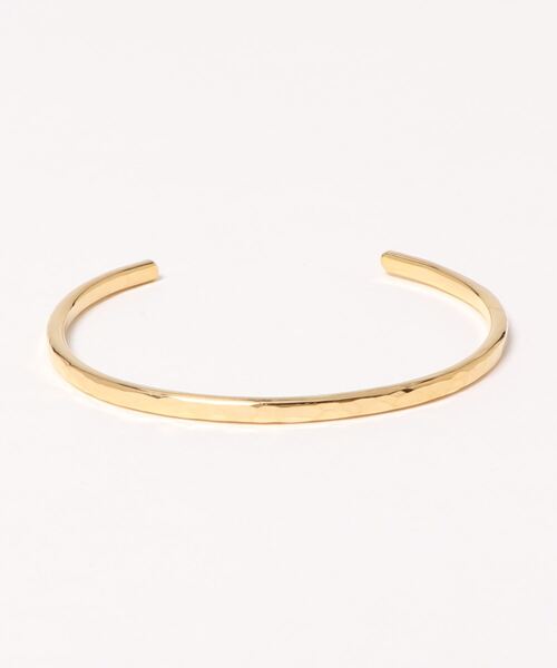 PIECE OF CHORD（ピースオブコード）の「PIECE OF CHORD / 3mmハンマードバングル コーティング（バングル/リストバンド・メンズ・ブラック/シルバー/ゴールド・FREE）」の16枚目の写真