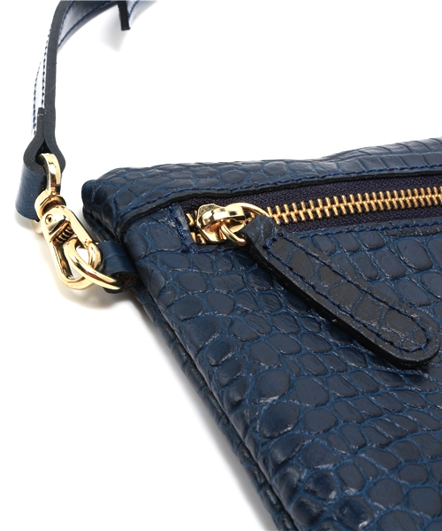 Soareak（ソアリーク）の「【POPCORN MILANO】ｸﾛｺﾎﾟｼｪｯﾄ（クラッチバッグ・レディース・ブラウン/ネイビー・FREE）」の7枚目の写真