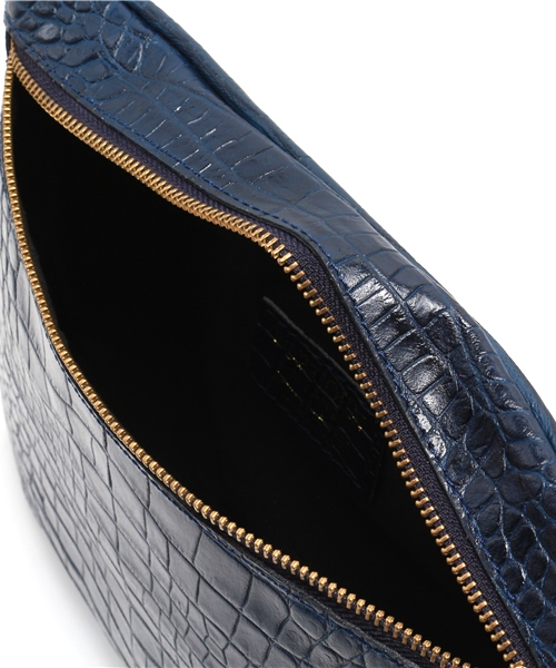 Soareak（ソアリーク）の「【POPCORN MILANO】ｸﾛｺﾎﾟｼｪｯﾄ（クラッチバッグ・レディース・ブラウン/ネイビー・FREE）」の8枚目の写真