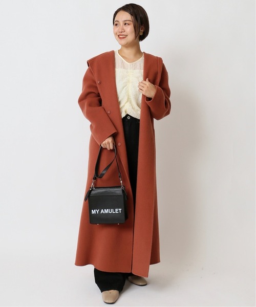 U by SPICK&SPAN(ユーバイスピックアンドスパン)の「≪追加≫フロントギャザーブラウス2◆(シャツ/ブラウス・レディース・ブラウン/ナチュラル・FREE)」の22枚目の写真