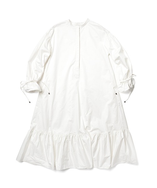 akuR(アクル)の「【akuR/2020AW】チェンジフリルロングワンピース(ワンピース・レディース・モスグリーン/ホワイト・FREE)」の8枚目の写真