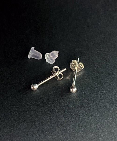 sunny branch(サニーブランチ)の「シルバー925 2.0mmボールピアス(ピアス(両耳用)・レディース・シルバー/ブラック/ゴールド・FREE)」の10枚目の写真
