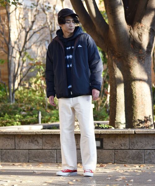 KELTY（ケルティ）の「【SHIPS別注】KELTY: リバーシブル ビッグシルエット キルト ブルゾン（ブルゾン・メンズ・ベージュ/ネイビー/ブラウン系その他/カーキ・SMALL/MEDIUM/LARGE/X-LARGE）」の17枚目の写真