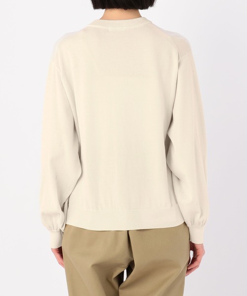 ORCIVAL（オーシバル）の「【ORCIVAL】ギャザースリーブ ニットカーディガン WOMEN（カーディガン/ボレロ・レディース・ネイビー/グレー/オフホワイト/グレイッシュベージュ・1）」の13枚目の写真