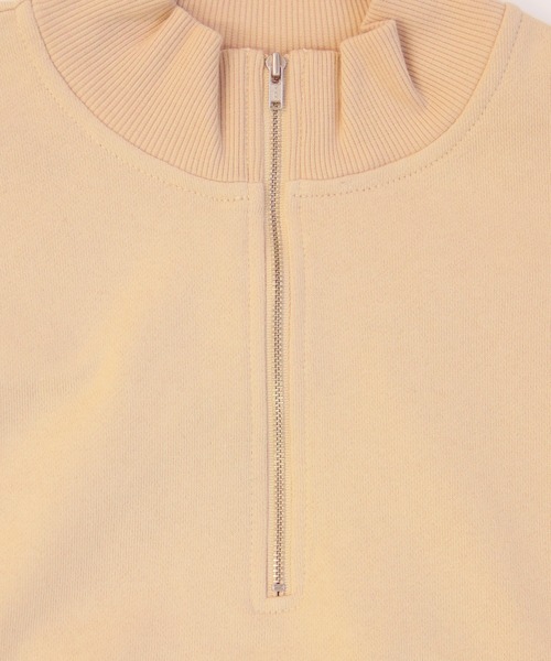 Avvenente(アベネンテ)の「【Avvenente】ハイネックモードプリントプルオーバー(Tシャツ/カットソー・レディース・ブラック/ベージュ/チャコールグレー・M)」の8枚目の写真